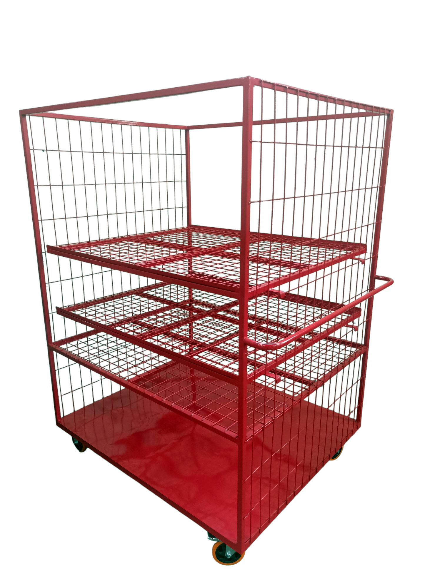 Carro Roll Container Bandejas 2 Laterales - Imagen 2